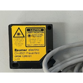 Baumer CH-8501 OPDM 12P5101 Distance Laser Position Sensor